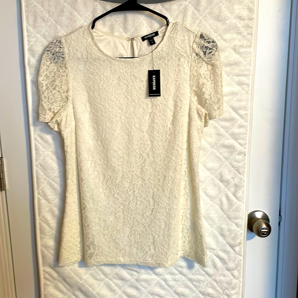 Express lace blouse
